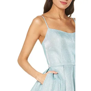 Stunning Satin Bridesmaid Dress with Pockets for Juniors