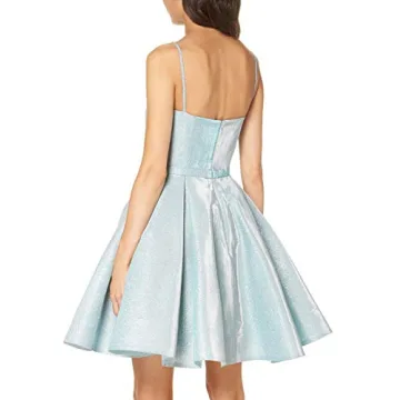 Stunning Satin Bridesmaid Dress with Pockets for Juniors