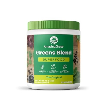 Amazing Grass Greens Blend Superfood: Nutrient-Packed Energy Booster