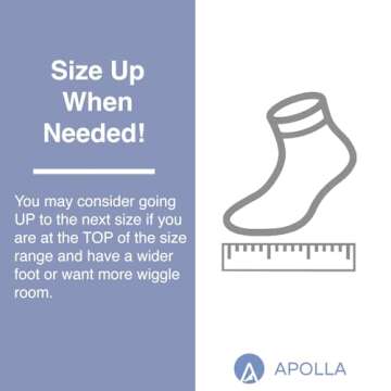 Apolla Compression Crew Socks for Comfort and Recovery