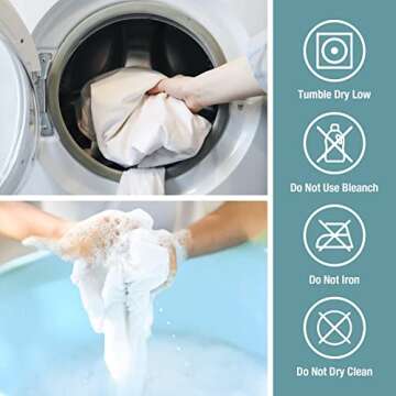 Bedecor Twin XL Split King Waterproof Mattress Protector, Protects Against Liquids, Spills, Accidents, for College Dorm, Hospital Beds, Fits 9-18 Inch Depth