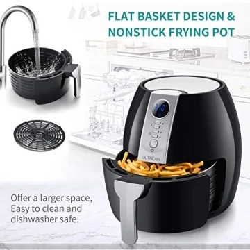 Ultrean Air Fryer 4.2 Quart Electric Oilless Cooker