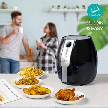 Ultrean Air Fryer 4.2 Quart Electric Oilless Cooker