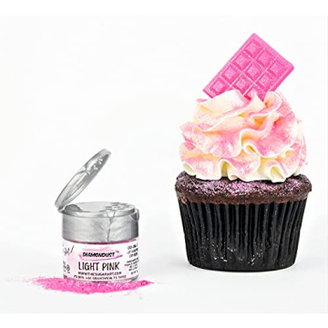 Light Pink Edible Glitter | Vegan & Allergen-Free | DiamonDust