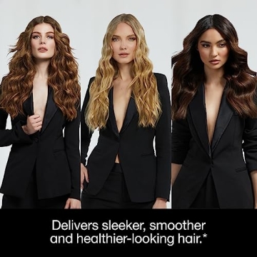 ghd Gold Styler ― 1" Flat Iron Hair Straightener, Professional Ceramic Hair Straightening Styling Tool for Stronger Hair & More Color Protection ― Black