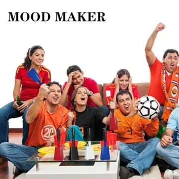 Hordolry 10 Inch Metal Cowbell for Sports and Events