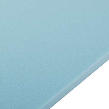 Cooling Gel Memory Foam Mattress Topper for Better Sleep