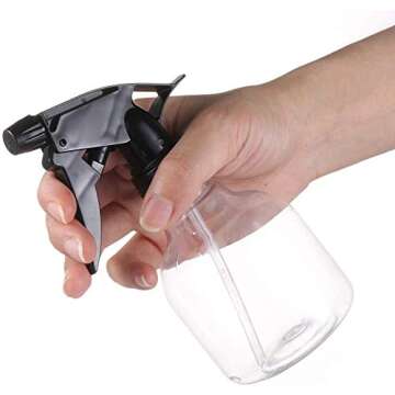 Mozza Plastic Trigger Spray Water Bottle 250 Ml (PCK2) - Versatile and User-Friendly Design
