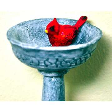 G & F MiniGardenn Birdbath for Your Charming Garden