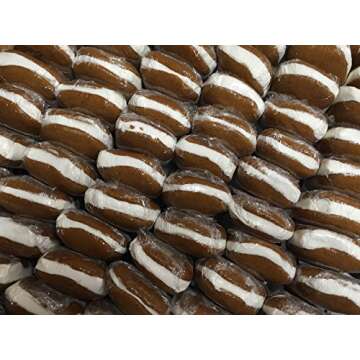 AmishTastes Bird-in-Hand Homemade Whoopie Pies, Pumpkin, Favorite Amish Food (Pack of 12)