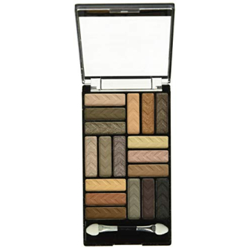 L.A. COLORS 18 Color Eyeshadow Palette in Downtown Brown