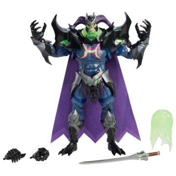 Masters of the Universe Revelation Skelegod Action Figure - 9-In MOTU Collectible for Kids and Adult...