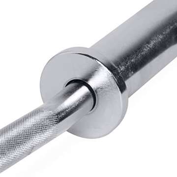 CAP Barbell Olympic EZ Curl Bar - Durable, Versatile 47-Inch