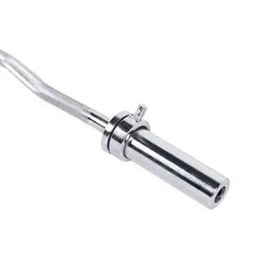 CAP Barbell Olympic EZ Curl Bar - Durable, Versatile 47-Inch