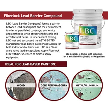 Fiberlock Lead Barrier Compound III: Safe Lead Encapsulation
