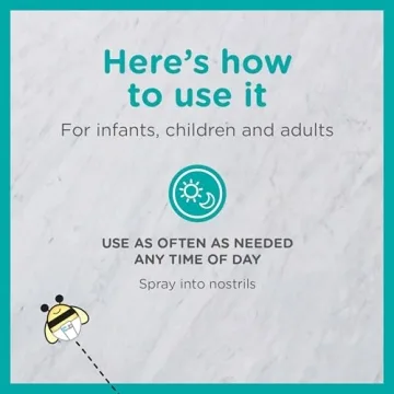 Zarbee's Baby Nasal Saline Spray for Babies and Toddlers