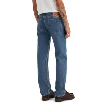 Levi's Men's 505 Regular Fit Jeans - Classic Straight Leg, Comfortable Fit