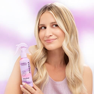 Eva NYC Mane Magic 10-in-1 Primer, Heat Protectant for Hair, Infused with Sunflower Seed and Argan Oil for Hair, Sulfate, Paraben & Phthalate Free, 5.4 fl oz