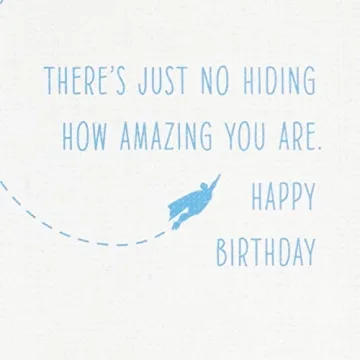 Superman Birthday Card for Him - Hallmark Signature