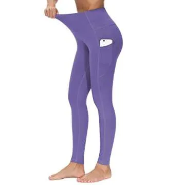 Thick High Waist Yoga Pants with Pocket for Women