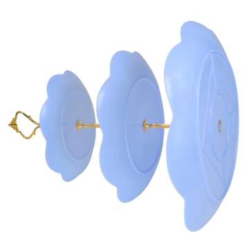 3 Tier Plastic Cupcake Stand for Elegant Dessert Displays