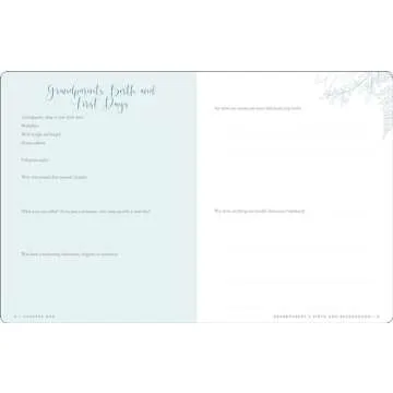 Memories for My Grandchild Deluxe Edition Keepsake Book