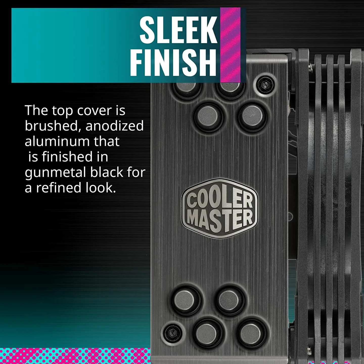 Hyper 212 Black RGB Air Cooler with SF120R Fan