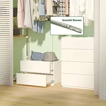 Woodtalks Stackable 2 Drawer Dresser for Smart Storage Solutions