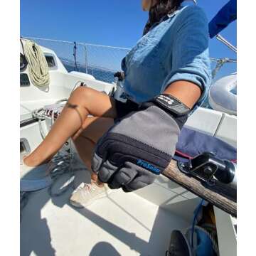 Marine Gear Sailing Gloves for Superior Grip & Comfort