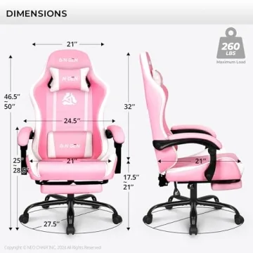 N-GEN Gaming Chair - Ergonomic High Back Design for Comfort