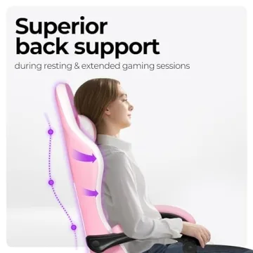 N-GEN Gaming Chair - Ergonomic High Back Design for Comfort