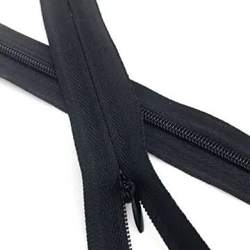 25pcs Nylon Invisible Zippers for Crafts and Sewing