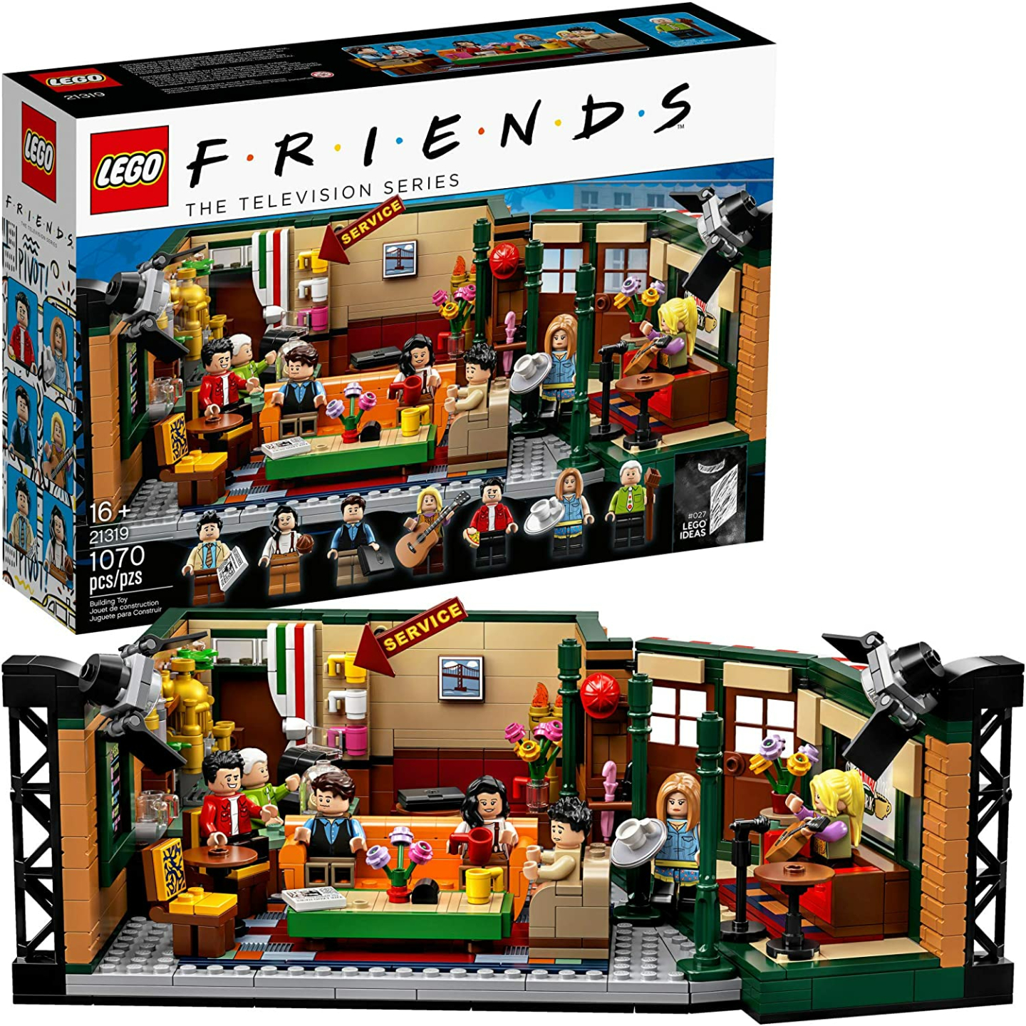 LEGO Ideas Central Perk Building Kit - 1,070 Pieces