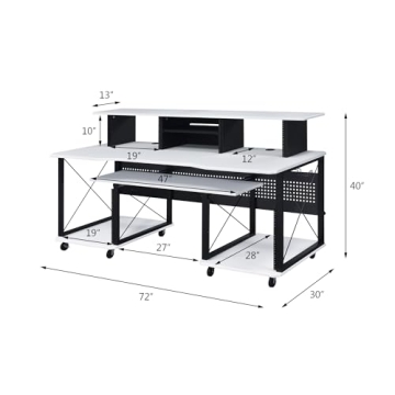 Acme Megara 72" Music Desk - Perfect for Home Studios!