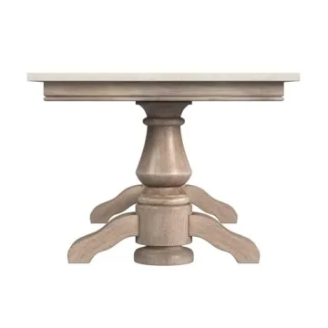 Butler Company Danielle Marble Wood Coffee Table Beige