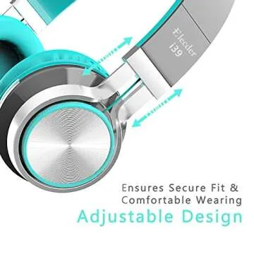 ELECDER i39 Headphones for Kids and Adults with Microphone