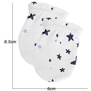 Stylish Kiddiezoom Mittens and Caps Set for Newborns