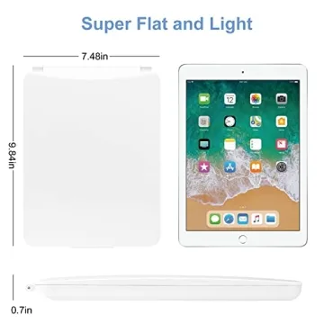 KEDSUM Lighted Vanity Mirror with USB Rechargeable LED