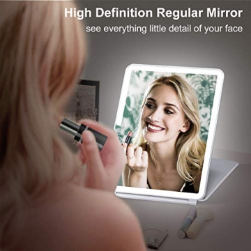 KEDSUM Lighted Vanity Mirror with USB Rechargeable LED