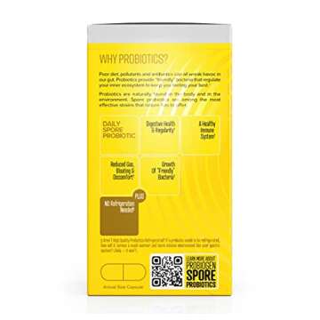 Probiogen Daily Digestive Balance Probiotic, Digestive Supplement, 30 Count Capsules (681816)