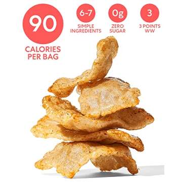 SNACKLINS Plant Based Crisps, Low Calorie Snacks, Vegan, Gluten-Free, Grain-Free, Healthy, Crunchy, Puffed Snack - Teriyaki & Nacho Variety Pack, 0.9oz (Pack of 12)