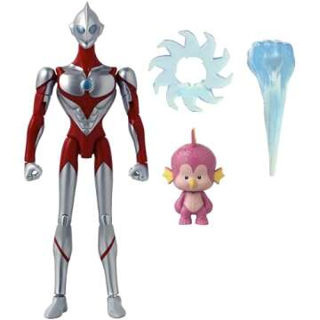6 Inch Ultraman Action Figure with Beam Effects