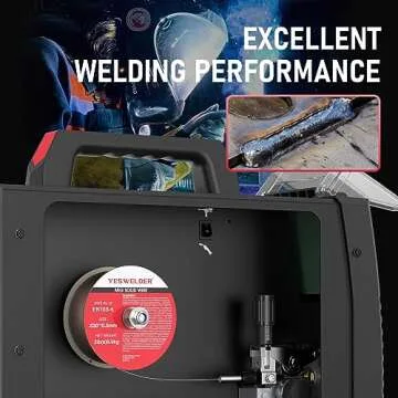 YESWELDER ER70S-6 .030-Inch on 2-Pound Spool Carbon Steel Mig Solid Welding Wire