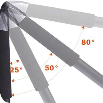 Vanguard Alta Pro 263AGH Aluminum Tripod with GH-100 Grip Head for Sony, Nikon, Canon DSLR Cameras