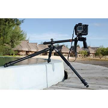 Vanguard Alta Pro 263AGH Aluminum Tripod with GH-100 Grip Head for Sony, Nikon, Canon DSLR Cameras