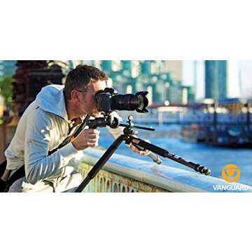 Vanguard Alta Pro 263AGH Aluminum Tripod with GH-100 Grip Head for Sony, Nikon, Canon DSLR Cameras