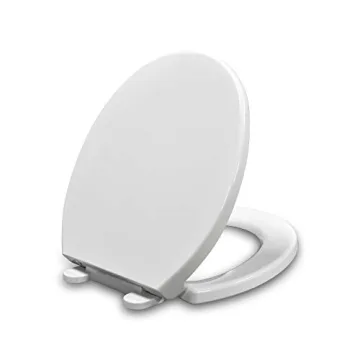 WSSROGY SoftClose Toilet Seat Quiet-Close Durable Easy Install