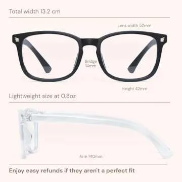 Gaoye Stylish Blue Light Glasses for Women - 3 Pack