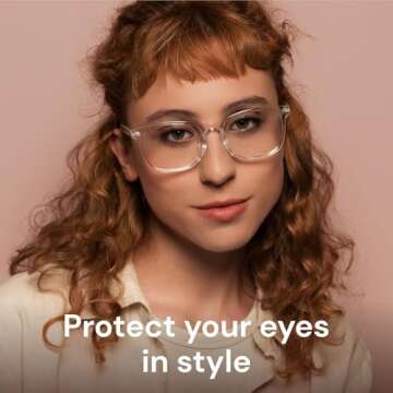 Gaoye Stylish Blue Light Glasses for Women - 3 Pack