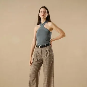 RISANTRY Black Belt for Women Stylish Soft Faux Leather